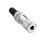 Female Connector 3.5mm Metal Female Type Stereo