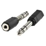 Ukls 4/3 3.5mm Jack Male Stereo To 6.3mm Jack Female Stereo Adapter