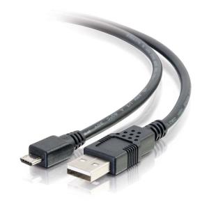 USB 2.0 A Male To Micro-USB B Male Cable 2m