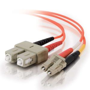 Patch Cable Fiber Optic Mmf Duplex Lc / Sc 50/125 1m