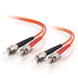 Fibre Optic Cable St-st 62.5/125 Om1 Duplex Multimode Pvc (lszh) Orange 20m