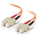 Fibre Optic Cable Sc-sc 62.5/125 Om1 Duplex Multimode Pvc (lszh) Orange 15m