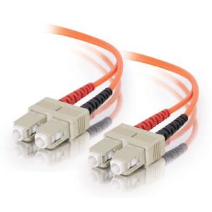 Fibre Optic Cable Sc-sc 62.5/125 Om1 Duplex Multimode Pvc (lszh) Orange 20m
