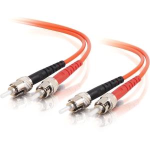 Fibre Optic Cable St-st 50/125 Om2 Duplex Multimode Pvc (lszh) Orange 2m
