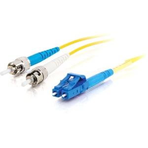 Fibre Optic Cable Lc-st 10GB 50/125 Om3 Duplex Multimode Pvc (lszh) Aqua 3m