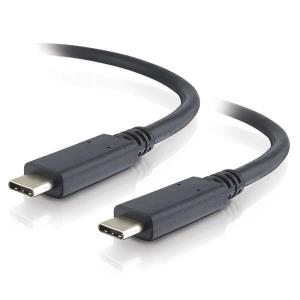 USB Type C (M) to USB Type C (M) USB 3.1 Gen2 / Thunderbolt 3 1m black