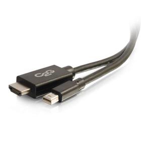 Mini DisplayPort Male To Hd Male Adapter Cable - Black 2m