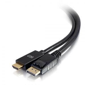 DisplayPort Male to HDMI Male Passive Adapter Cable 4K 30Hz 90cm