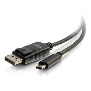 USB-C to DisplayPort Adapter Cable 4K 30Hz - Black 3m