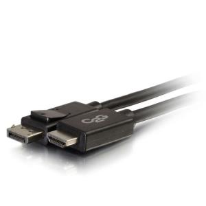 DisplayPort Male to HDMI Male Adapter Cable - Black 10m