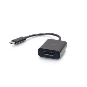 Adapter Converter - USB-C to DisplayPort - 4K 60Hz - Black
