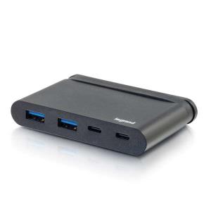 USB-C Hub with USB-A, USB-C and Power Delivery up to 100W