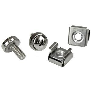 M5 Mounting Screws And Cage Nuts For Server Rack Cabinet 100 Pack