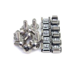 M6 Mounting Screws And Cage Nuts 100 Pkg