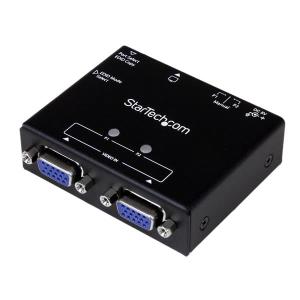 Vga Auto Switch Box With Priority Switching And Edid Copy 2-port