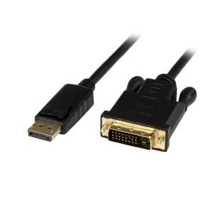 DisplayPort To DVI Active Converter Cable Black 1m