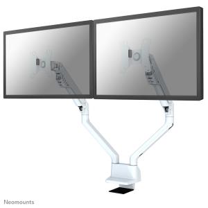 Neomounts Full Motion Desk Mount for 10-32in Monitor Screen Height Adjustable - White