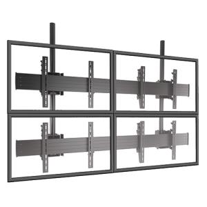 Fusion&trade Micro-adjustable Large Ceiling Mounted 2 X 2 Video Wall Solutions 40" - 55"