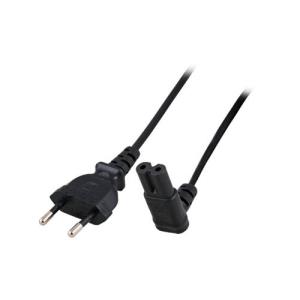 230v Connection Cable Euro Male - C7 Female (angled Down)