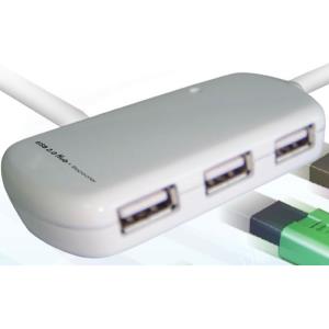 Lan-0202h USB 2.0 4 Port Hub With Repeater 12m
