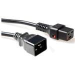 Connection Cable - 230v C19 Lockable - C20 Black